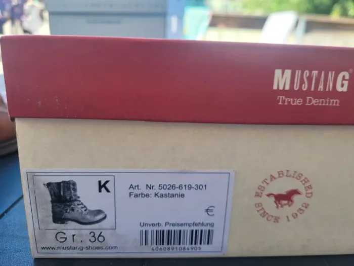 Bottines mustang 36 - photo numéro 9