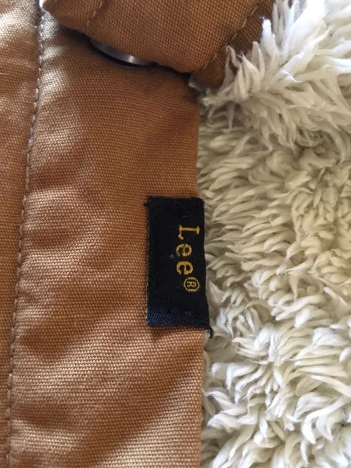 Veste chaude intérieur sherpa pour homme Lee camel taille M 051 - photo numéro 4
