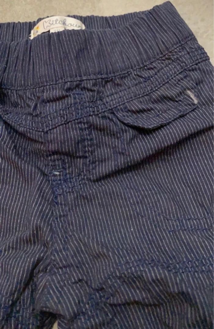 Pantalon rayé bébé - photo numéro 2