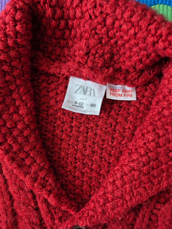 Gilet Zara 9-12m - photo numéro 3