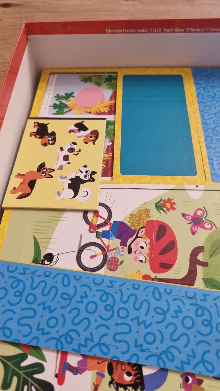 Jeu Clementoni 8 en 1 - éducatif 3-5 ans - neuf - photo numéro 3