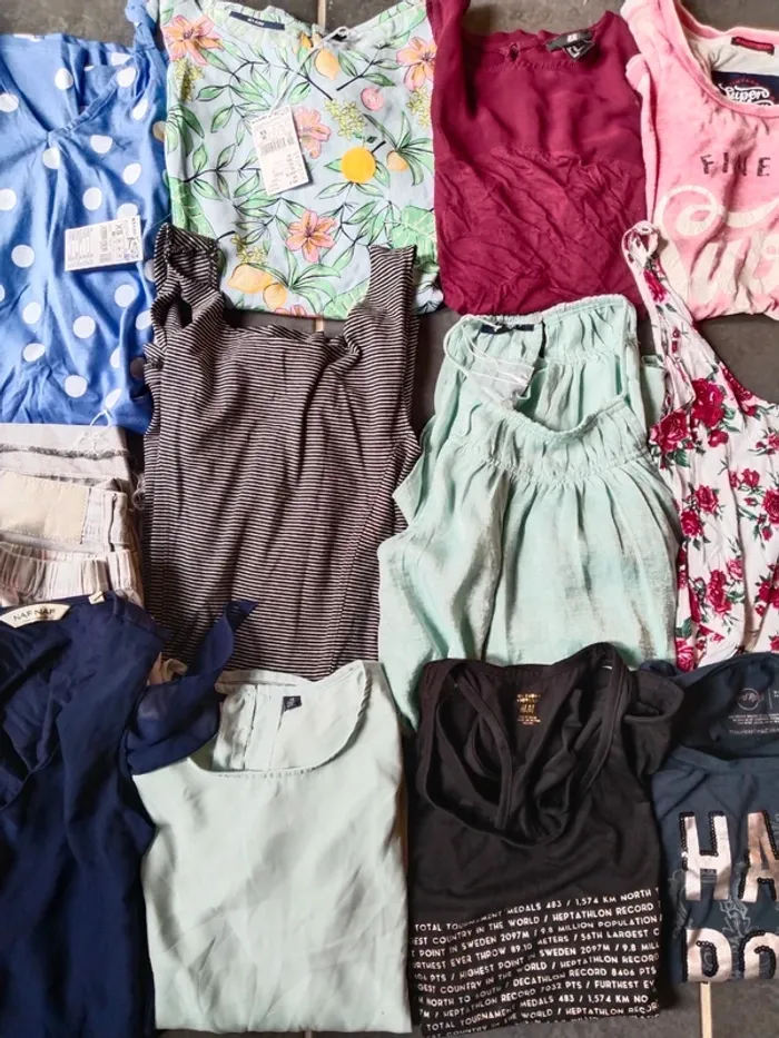 Énorme lot de 18 vêtements de marque pour femme taille XS 34 - photo numéro 3