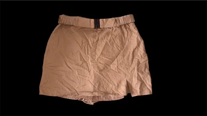 Jupe short effet lin Zara xl