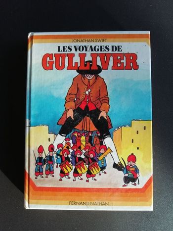 Livre collector Les voyages de Gulliver en bon état