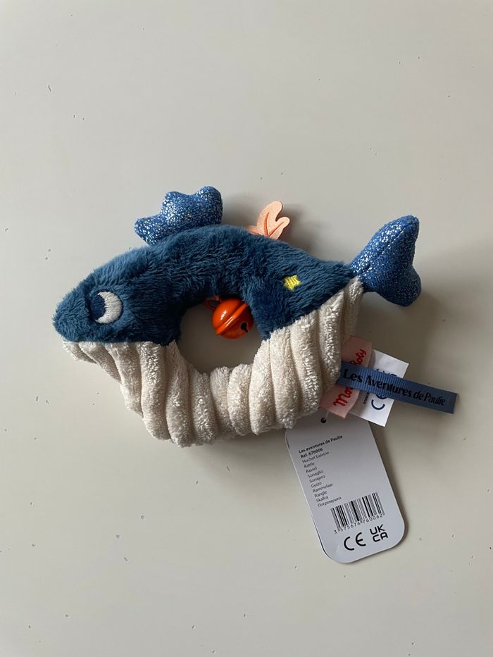 Hochet Baleine Moulin Roty - photo numéro 2