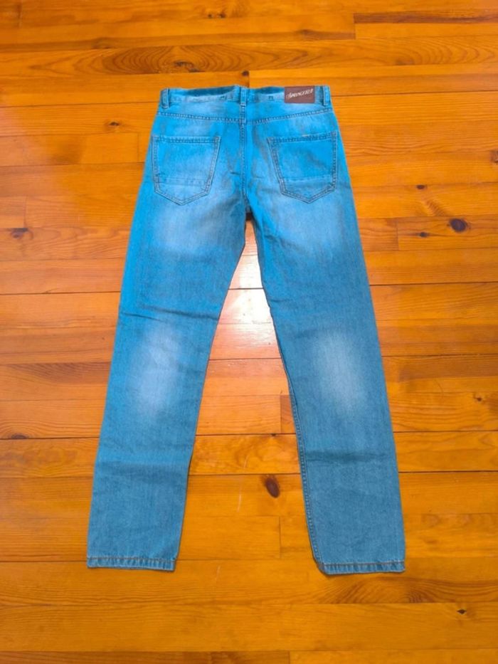 Jeans Regular Springfield - Taille 40 W 30 - Bleu clair - photo numéro 3