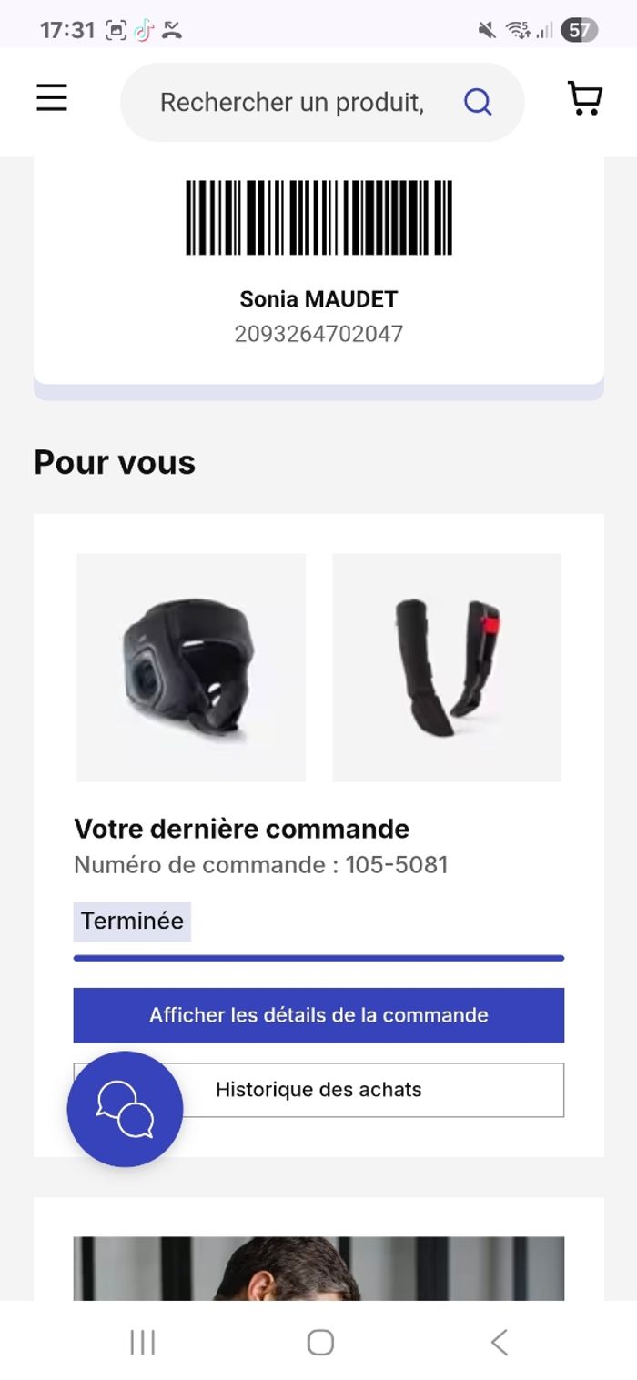 Tenue boxe taille 12 ans - photo numéro 5