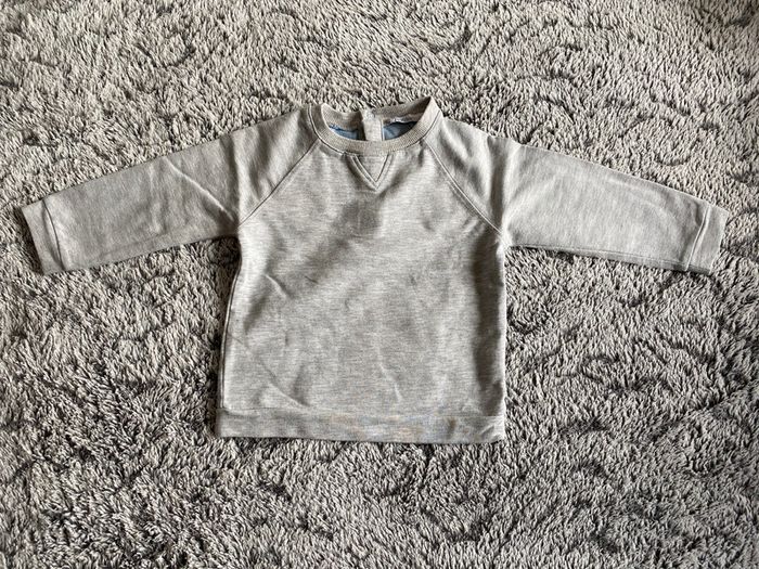 Pull gris Bout’chou - 12 mois