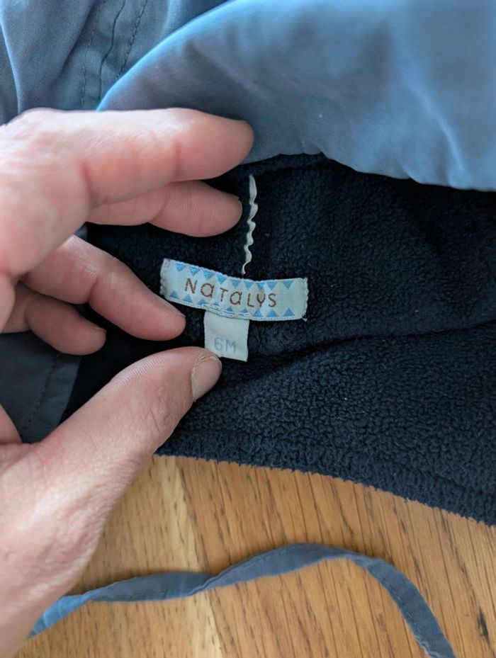 Chapeau bonnet doublure polaire 6 mois - photo numéro 3