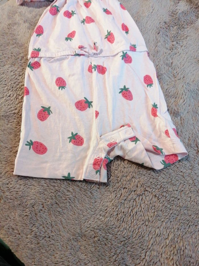 Combi short fraises - photo numéro 2