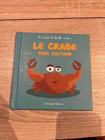 Livre le crabe très costaud