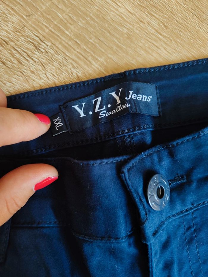 Pantalon Y.Z.Y jeans swallow - photo numéro 5