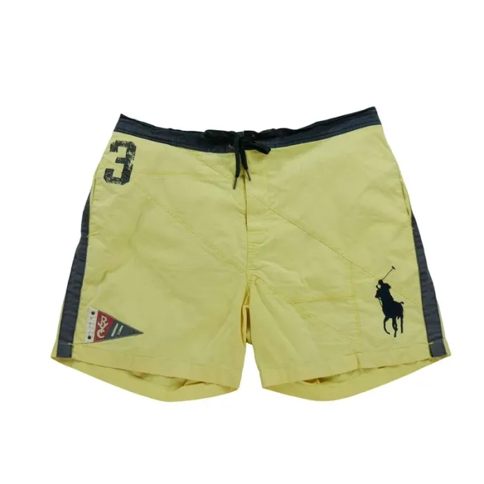 Polo Ralph Lauren Short de bain Homme Taille Xl Jaune #Qwe1798