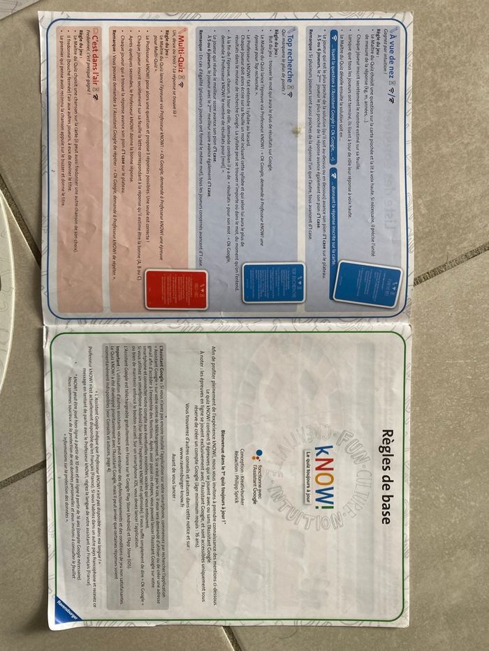 Jeu de société kNOW! Ravensburger – complet – fonctionne avec Assistant Google - photo numéro 4