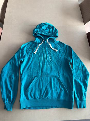Sweat à capuche Nike bleu turquoise taille S