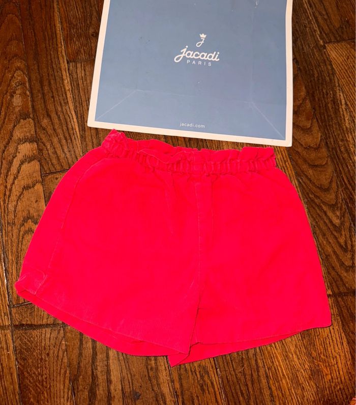 Short velour Jacadi rose 18 mois