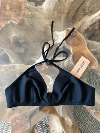 Haut de maillot de bain Lejaby wave noir