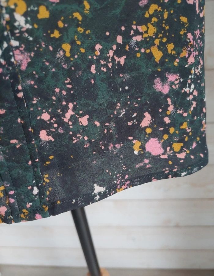Blouse verte  imprimée - photo numéro 6
