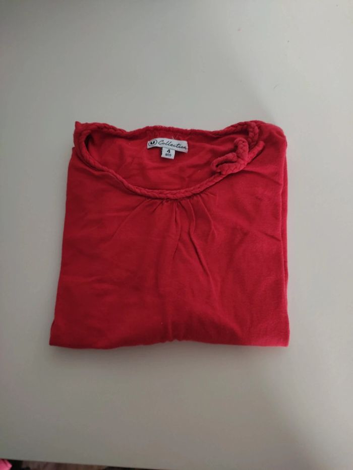 Lot de 10 t-shirt manches longues 4 ans - photo numéro 2