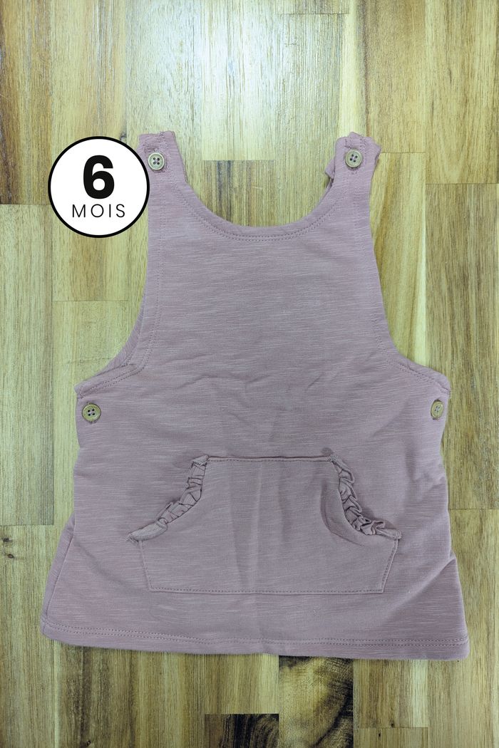 Robe à bretelles rose - Tex bébé fille 6 mois