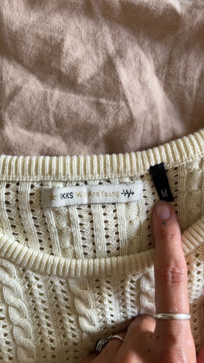 Pull en maille IKKS - photo numéro 2