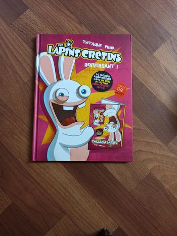 Livre enfant "lapins crétins"