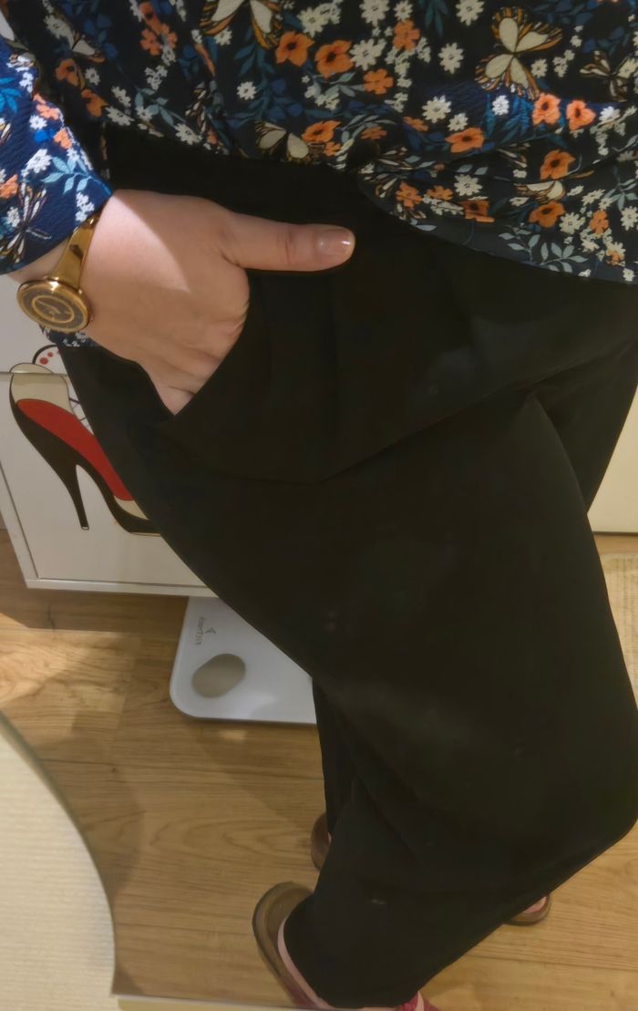 Pantalon noir à taille élastiquée T.44 Primark - photo numéro 7