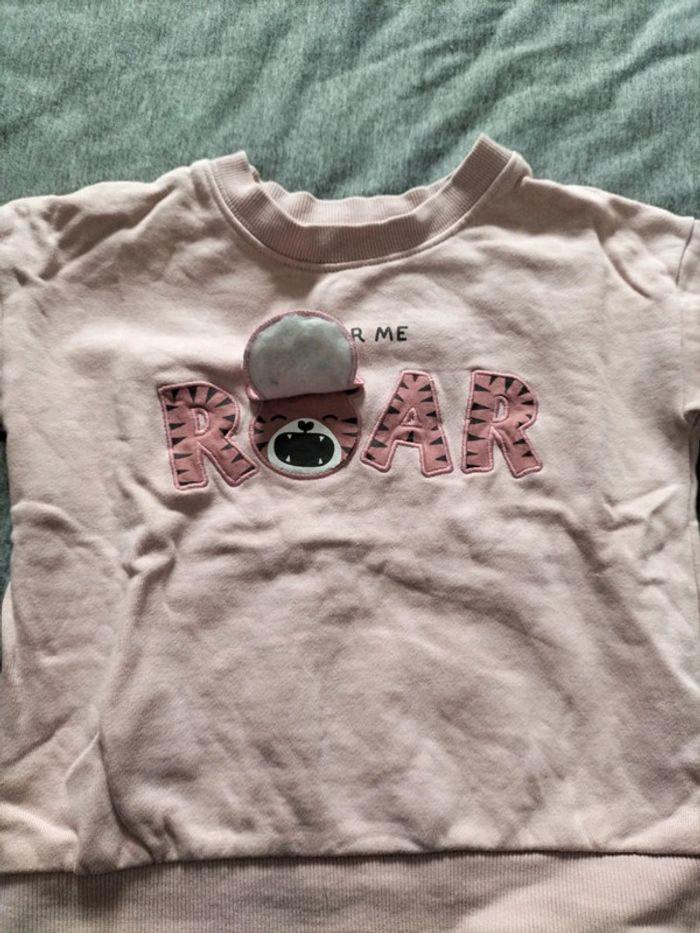 Sweat rose Mango avec broderie - photo numéro 3