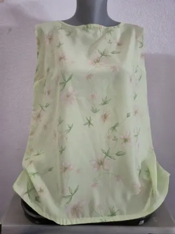 Blouse sans manches vintage en excellent état, taille 44
