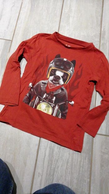 Tee shirt manches longues 4 ans Gémo