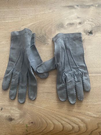Paire de gants gris
