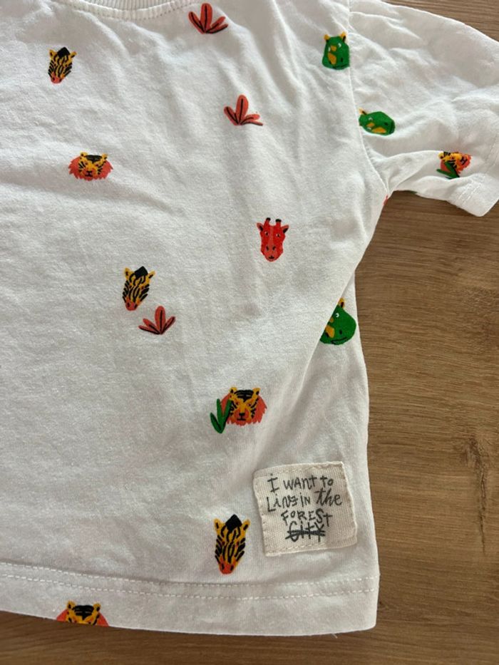 T shirt blanc Zara - photo numéro 2