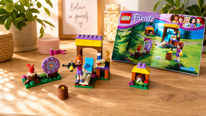 LEGO Friends Tir à l’arc Base d’aventure 41120 – Complet + notice – TBE