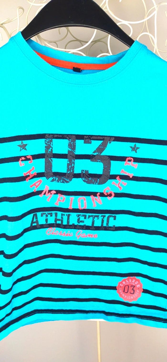 T-shirt rayé 6 ans - photo numéro 2