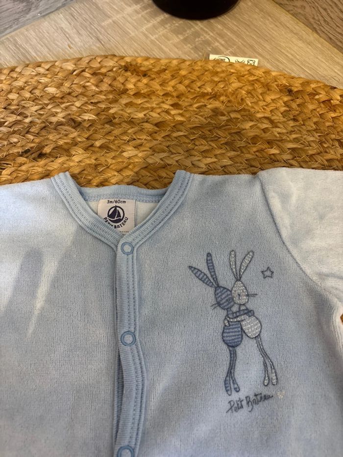 Pyjama garçon 3 mois petit bateau - photo numéro 3