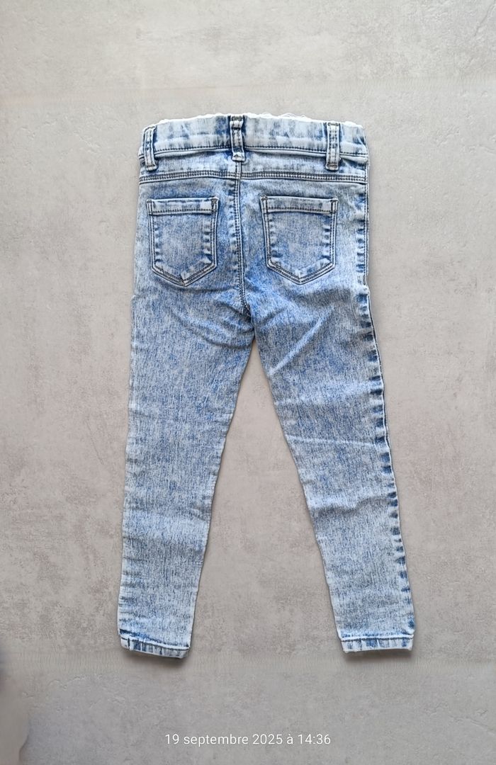 Jeans slim fille - 3/4 ans - photo numéro 2