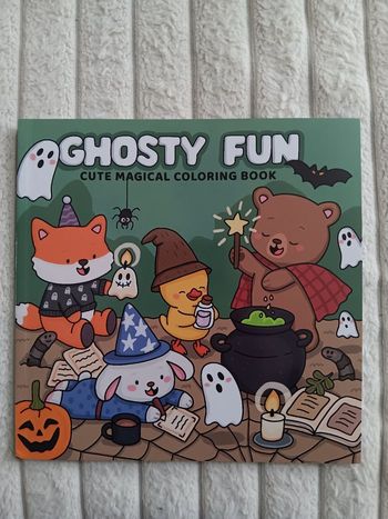 Livre de coloriage Cozy Ghosty Fun – Coloriage détente pour enfants ou adultes