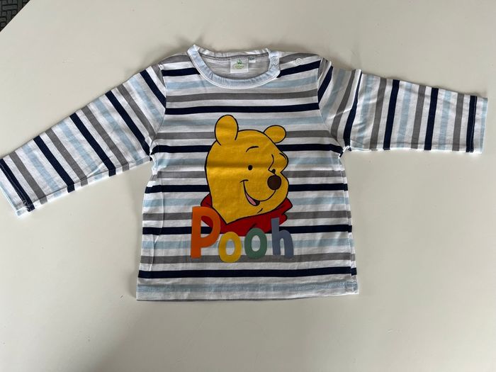 T-shirt manche longue rayé Winnie 24m
