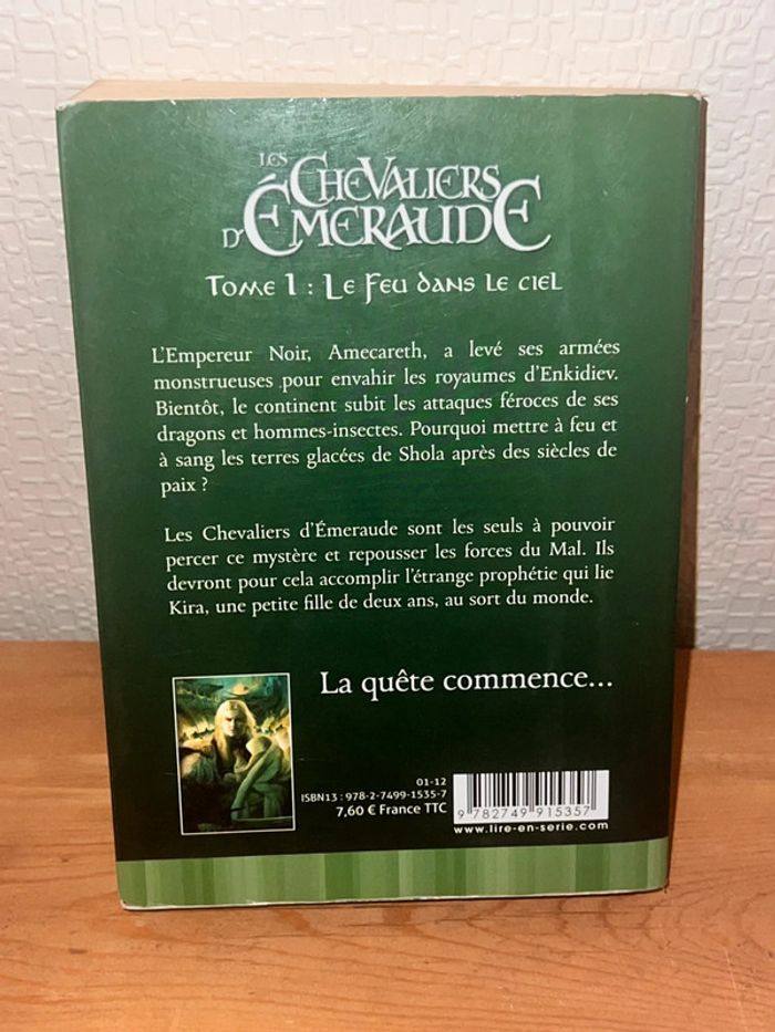 Les chevaliers d’émeraude tome 1 - photo numéro 2
