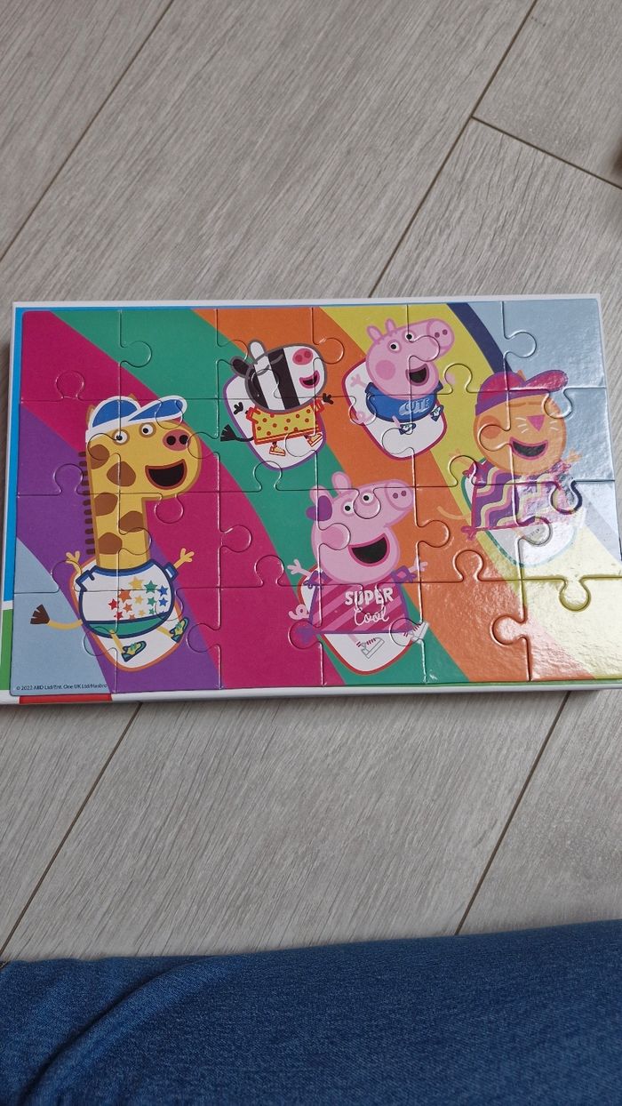 Boite de 4 puzzles peppa pig - photo numéro 5