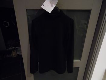 haut col roulé noir taille unique