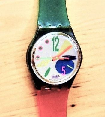 Montre SWATCH Gents Collecteur "Crazy Eight"