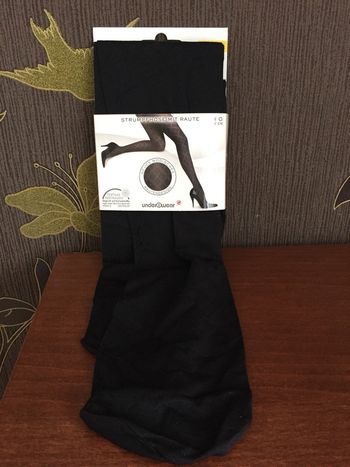 Collants noirs à motifs Underwear by Rossmann Taille S