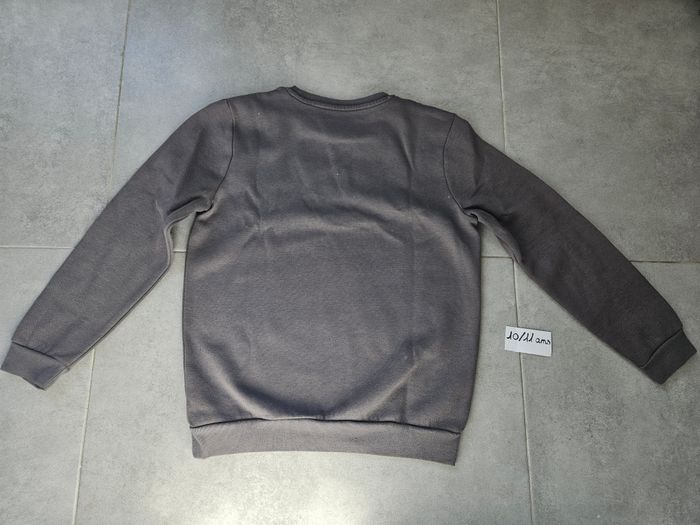 Pull gris garçon 10/11 ans - photo numéro 2