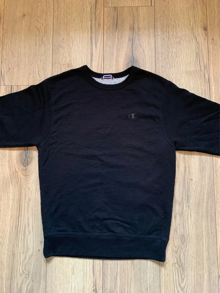 Sweat Champion Authentique Noir Taille S - photo numéro 4