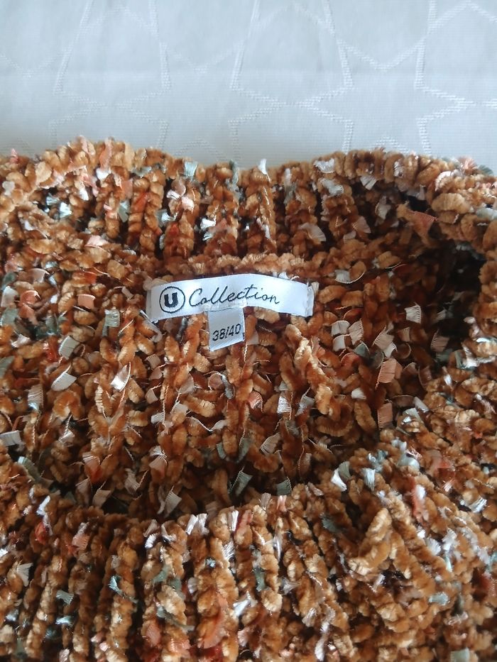 Pull chaud effet doré M/L - photo numéro 2