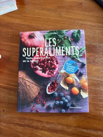 Livre les super aliments, toute la puissance de la nature