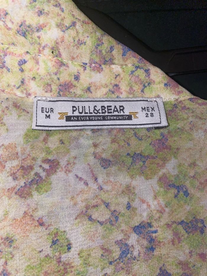 Chemise Fleurie Pull & Bear Taille M - photo numéro 9