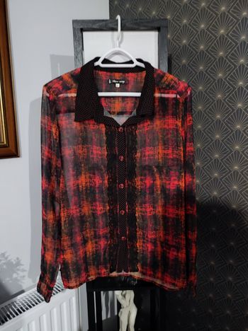 Chemise en voile manches longues de Filipine Lahoya