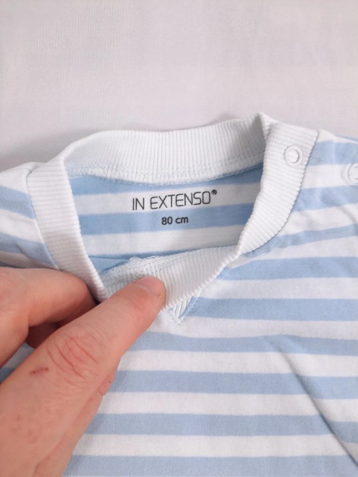 Tee shirt in extenso, 12 mois - photo numéro 2